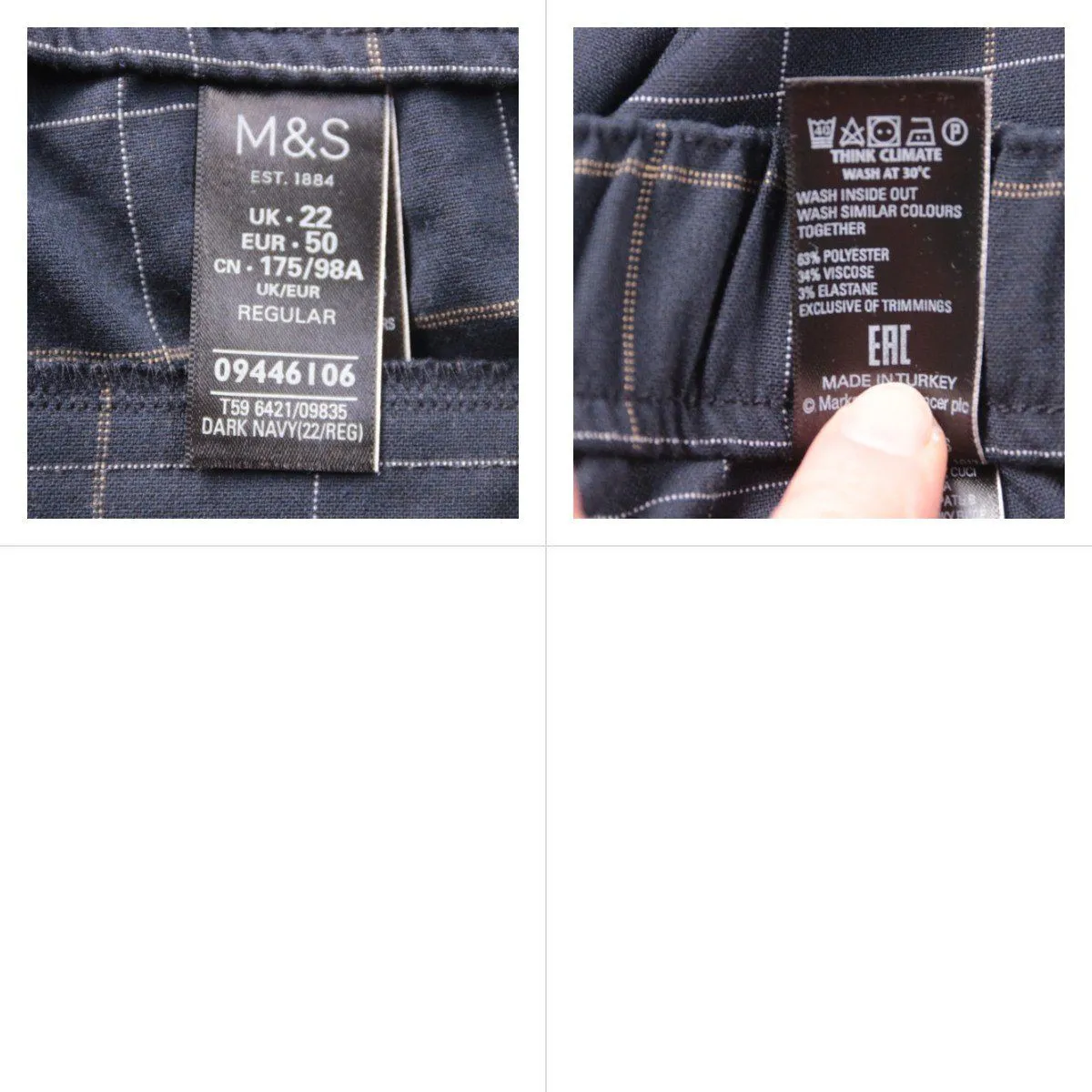 брюки M&S